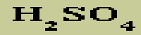 write html code to display h2so4