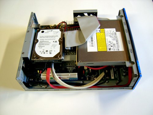 Mounting a SATA hard disk drive